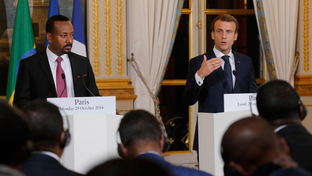 PM Abiy hosted French President, Emmanuel Macron